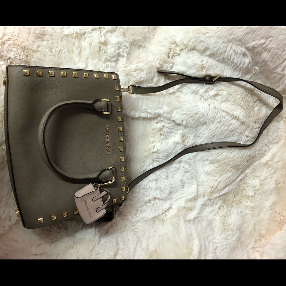 Michael Kors crossbody with studs